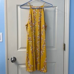 Jemima Mustard Yellow Dress